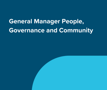 Image card General Manager People Governance and Community job ad 353x353